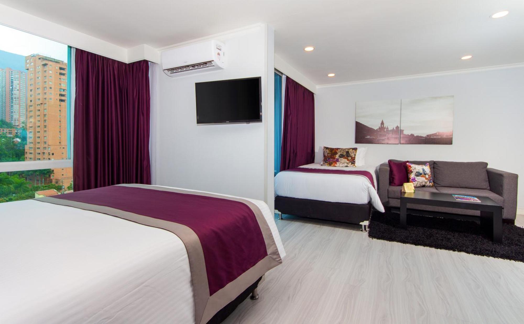 The Morgana Poblado Suites Hotel Medellín Habitación foto