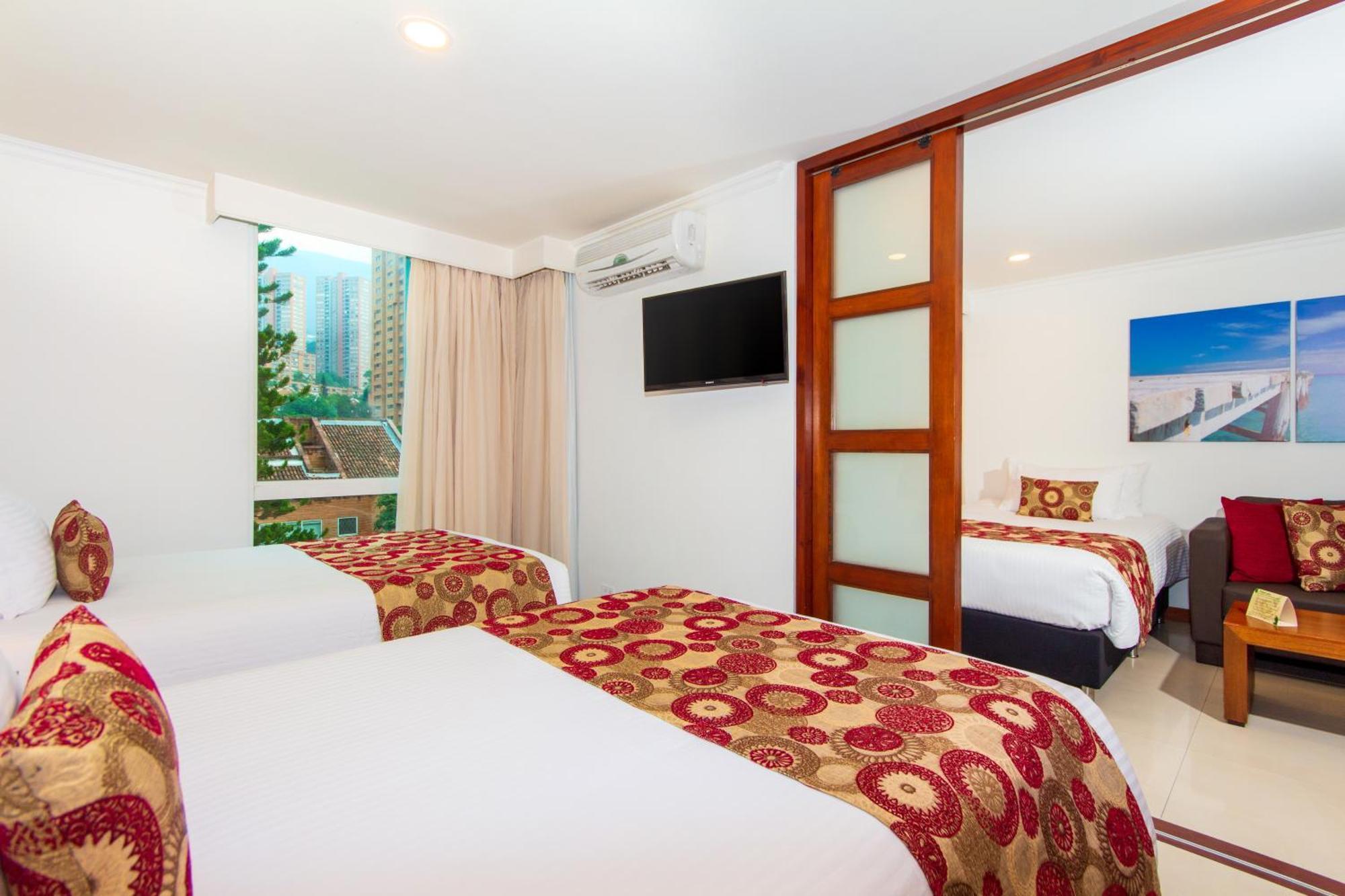 The Morgana Poblado Suites Hotel Medellín Habitación foto